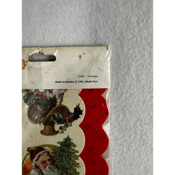 Minds Eye Vintage Christmas Card Holder for 30 Cards 1992 Victorian NIP - Picture 4 of 4